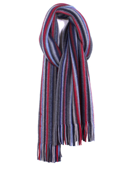 Americana Soft Wool Knit Scarf