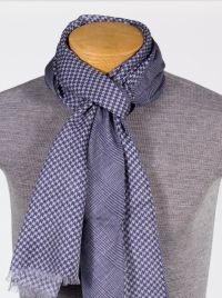 Elegant Italian Double Faced  Tubular Scarf