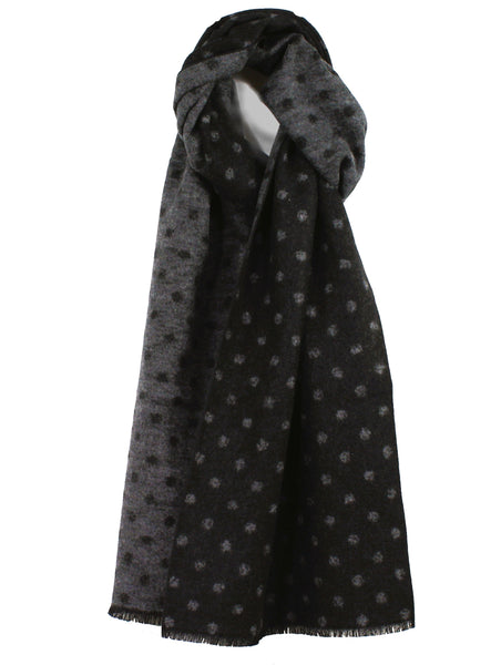 Dots Brushed Silk Scarf