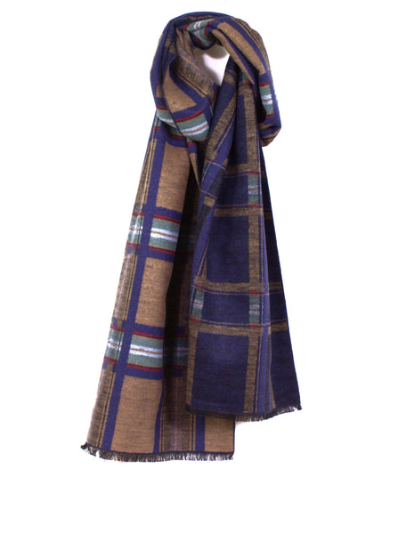 Fabulous Plaid Brushed Silk Scarf