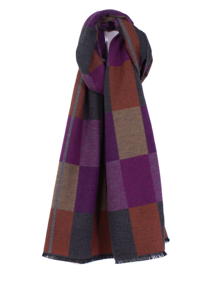 Colorful & Fabulous Brushed Silk Scarf