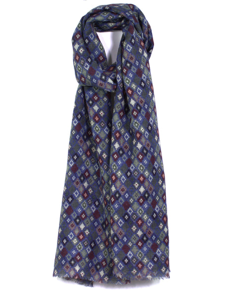 Color Fabulous Printed Wool Challis Scarf